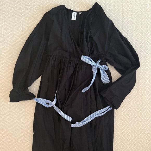 ASOS Maxi Wrap Dress Size 12 - Picture 5 of 6